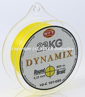 WFT Dynamix Round 0,10mm/10kg/600m - žlutá