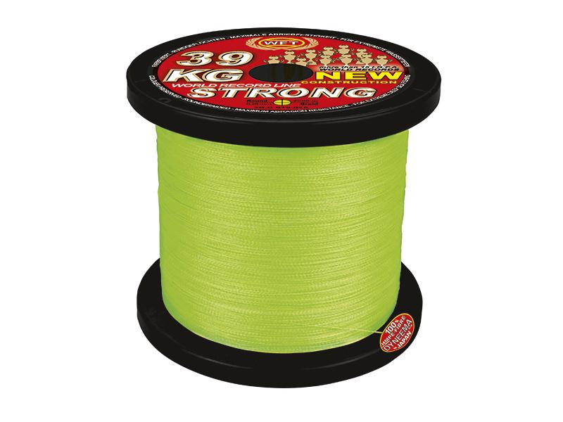 WFT KG STRONG 0,25mm/39,0kg/2000m/žlutá
