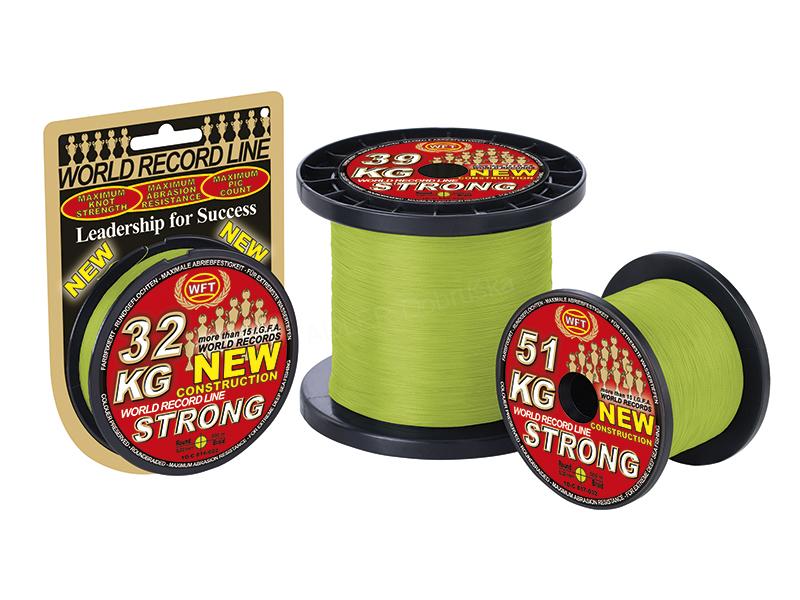 WFT KG STRONG 0,25mm/39,0kg/2000m/žlutá