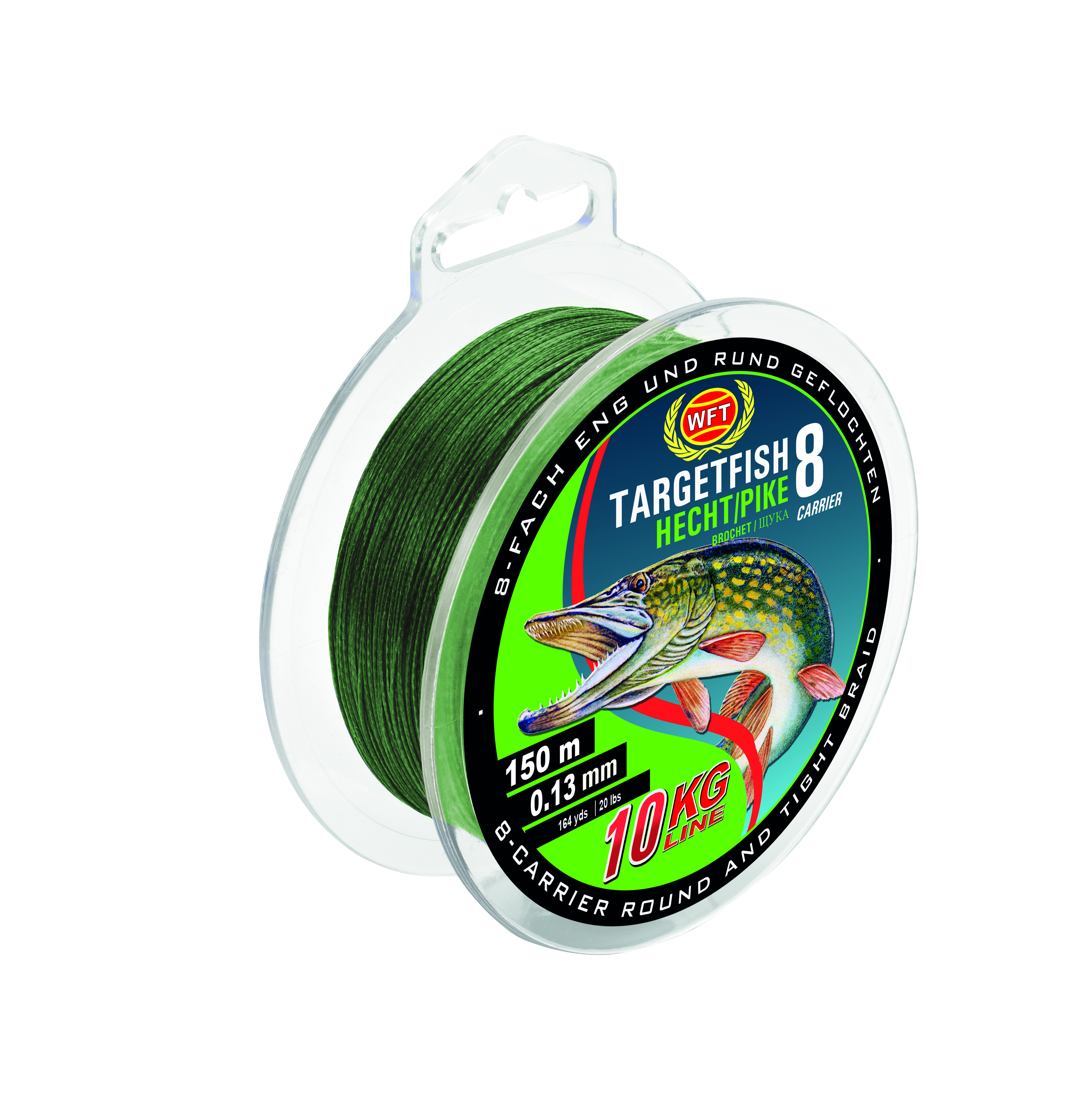 TARGET FISH 8 0,20mm/18kg/150m/zelená